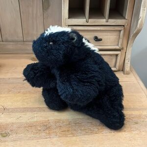 Folkmanis Furry Folks Skunk Puppet Plush Hand Teacher Preschool